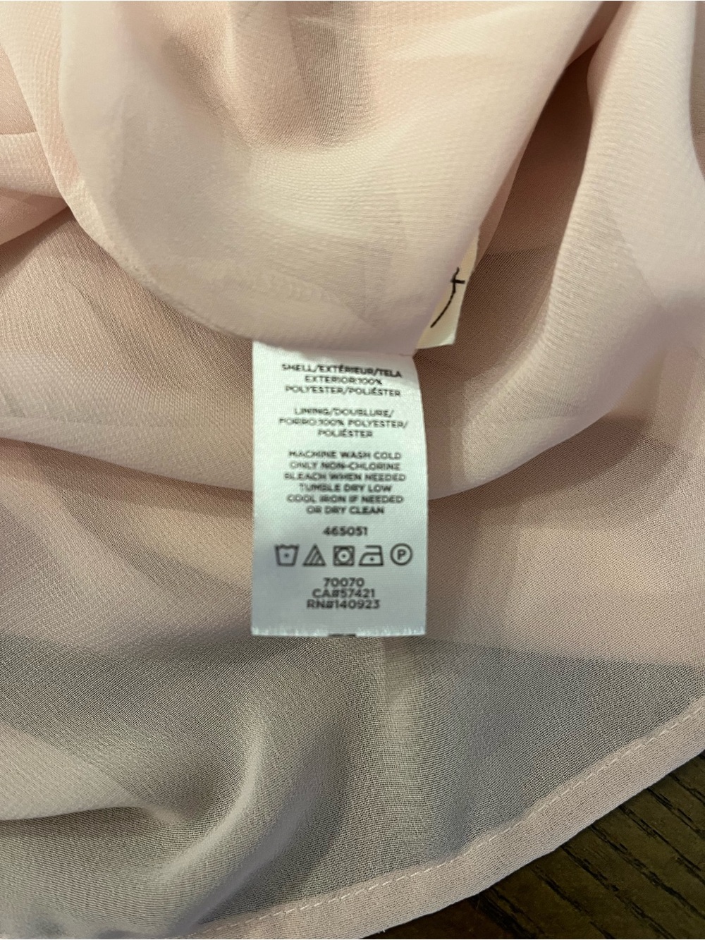 Ann Taylor Size 10 Blush Pink Dress - Picture 8 of 9